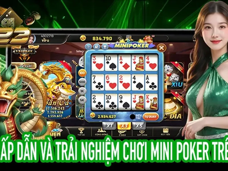 Bàn Baccarat trực tuyến với người chia bài